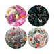 thumbnail image 1 of wonima11 Universal Collapsible Phone Grip & Stand Holder - 360° Rotating Foldable Sticker Mount for iPhone Android Smartphones Tablets 4 Pack - Rose Gold Pink Black Flowers, 1 of 1