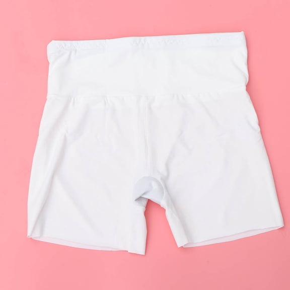 Toyvian 1Set Women's Under Skirt Shorts Chinlon High Waist Practical White