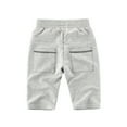thumbnail image 4 of LYMAYTER 1-9 Years Boys Soft Shorts for Kids Cotton Printing Casual Pants Toddler Seven Points Elastic Waist Sweat Shorts, 4 of 8