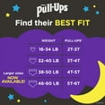 thumbnail image 3 of Pull-Ups Boys' Night-Time Potty Training Pants, 4T-5T (38-50 lbs), 52 Ct (Select for More), 3 of 14