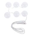 thumbnail image 1 of MasteelfCA 1 Set Decorative Mirror Front Light Wall Vanity Lamp Adjustable LED Light Bulb, 1 of 8