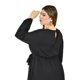 thumbnail image 4 of Vestido elegante de manga larga Roman Fashion /Tallas Extras, 2009 (Negro) negro 40, 4 of 6