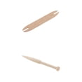 thumbnail image 1 of 2 Unidades Palos de lanzadera de madera mayimx Tejido de Agujas Herramienta DIY, 1 of 9