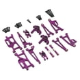 thumbnail image 4 of Repuestos para coche RC a escala 1:14 Brazo oscilante superior delantero resistente Brazo oscilante inferior delantero Violeta, 4 of 9