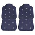 thumbnail image 4 of Haiem Anchor Heart Blue Printed Car Seat Covers Set of 2, Universal Fit Car Seat Covers,Protective Seat Covers,Comfortable Car Seat Covers, Easy Installation Seat Covers, Vehicle Seat Covers, 4 of 9