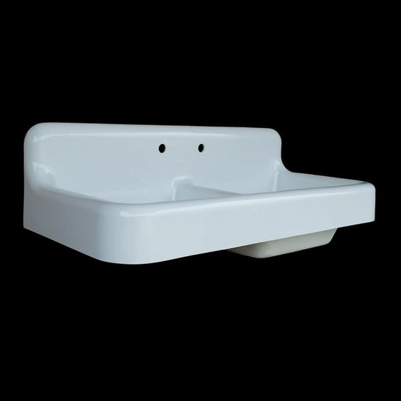 51" x 24" Large Double Bowl Apron Front Farmhouse Sink - Reproduction Model #DBA5124