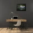 thumbnail image 3 of Monet, Claude 24x19 Black Modern Framed Museum Art Print Titled - Barque A Giverny, 3 of 4