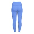 thumbnail image 5 of Mnuaqn Anti Cellulite Compression 3D Leggings Women Butt Lifting Tummy Control with Resistance Bands Gym Yoga Pants Blue for Size M, 5 of 7