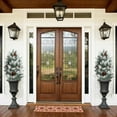thumbnail image 6 of CY5O5ee Christmas Topiary Trees 21.6'' Boxwood Topiaries 3D Yard Signs with Stakes for Christmas Indoor Outdoor Home Garden Porch Decoration, 6 of 8