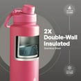 thumbnail image 4 of TAL Stainless Steel Ranger Water Bottle 40oz, Pink, 4 of 8
