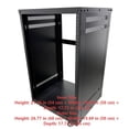 12U AV Rack Stand Stereo Audio Equipment Rack for Studio Recording ...