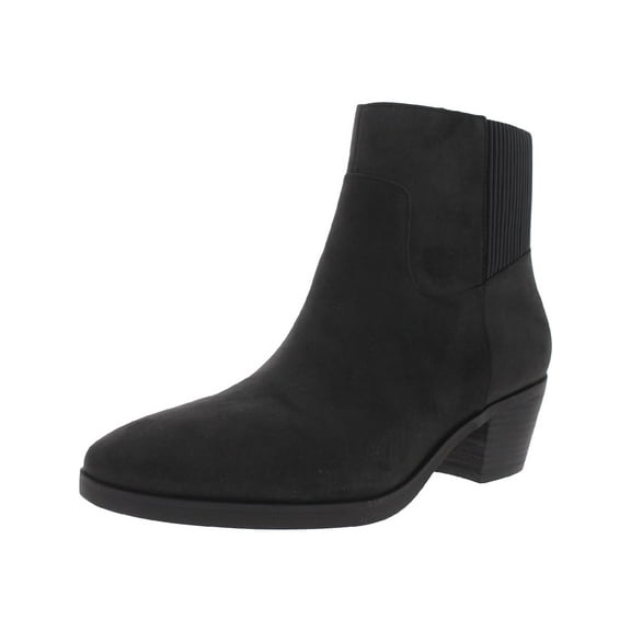 Vionic Womens Shantelle Zipper Nubuck Ankle Boots