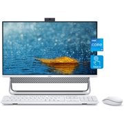 DELL Inspiron 5000 All in One Desktop 24" FHD Touch-Display, i5-1135G7, 32GB DDR4 Memory, 1TB Solid State Drive, HDMI, WiFi, Pop-up Webcam, Wireless Mouse&Keyboard, Win10