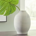 thumbnail image 2 of Signature Design by Ashley Clayson Vase, Distressed Sage Green Ceramic, 10 Inch Decorative Accent, 2 of 6