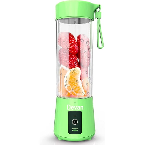 PIPETPET Portable Blender, Personal Size Blender for Smoothies and Shakes,USB Rechargeable Mini Blender Fresh Juicer Cup with Stronger Motor Household Fruit Mixer for Kitchen,Home,Travel
