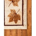 thumbnail image 2 of Furnish My Place Indoor Cabin Lodge Rug with Jute Backing - 7 ft. 8 in. x 11 ft., Multicolor, Bear and Deer Flies, Area Rug for Living Room, Bedroom, Hallway, 2 of 9