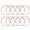 About 1.0mm, variant on 10 Pcs Minimalist Red String Bracelet Adjustable Braid Rope Wristband Jewelry