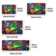 thumbnail image 2 of YIMEIS Heart 15.7''*23.6''/17.7''*47.2'' 2-Piece Flannel Mat Set, Non-Slip, Combo Rug for Bathroom Door & Aisle, 2 of 7