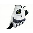 thumbnail image 2 of HIRZL Men's Golf Gloves - Trust Hybrid, Leather, Grippp Technology, White/Black, 2 of 5