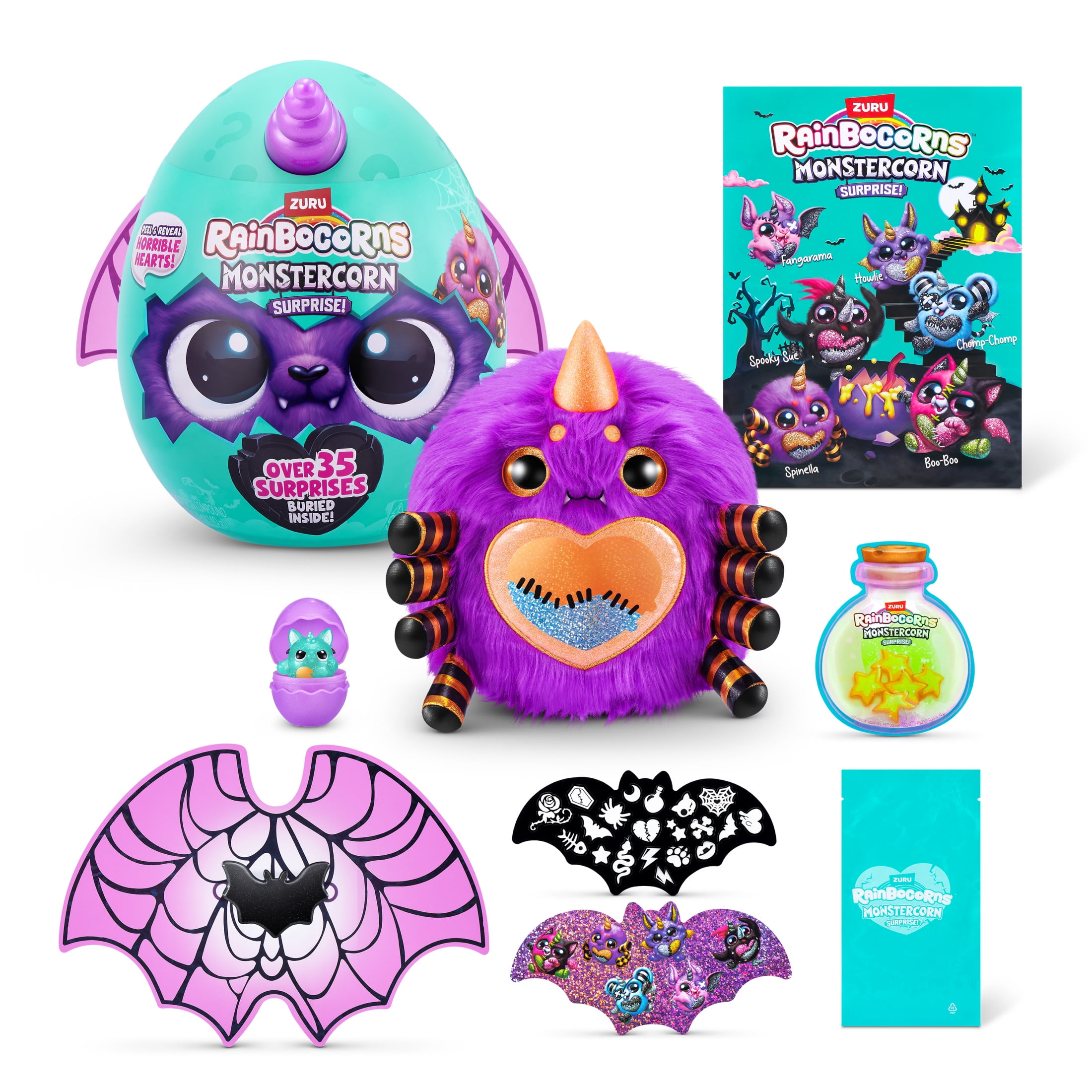 #9297 Rainbocorns モンスターコーン 希少 Rainbocorns Monstercorn Surprise Vampire Spider - Surprise