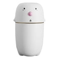 thumbnail image 1 of Humidificador de niebla fría USB con luz , difusor de aceite de aroma blanco Zulema Mini humidificador de aire, 1 of 8