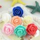 thumbnail image 5 of Aproximadamente 480-500 piezas/3 cm, minicabezas de rosas artificiales de espuma de PE, flores hechas a mano para bricolaje, decoración para fiestas, bodas y el hogar, 5 of 5