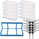thumbnail image 1 of Electropan Kit de cepillo de filtro de vacío de repuesto para aspiradora robótica ILIFE V3 V3s V3s pro V5 V5s V5s pro Piezas de repuesto para robot aspirador ILIFE Filtros de vacío Ilife V3s, 1 of 4