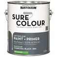 thumbnail image 3 of Rust-Oleum Sure Colour™ Paint + Primer, Interior Semi-Gloss, Charcoal Black 3.78 L, 3 of 3