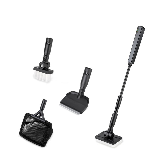 Kit limpiador de acuarios Hygger, herramienta 4 en 1 para peceras pequeñas