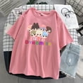 thumbnail image 4 of BTS BTS Cartoon TinyTAN Summer Harajuku Women's Short Sleeve T-Shirtpangjing, 4 of 4