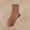 Coffee, variant on qinhaie Men Socks & Women Socks – All Cotton Long Tube College Style Student Couple Socks for Women and Men, Women's Cute Crew Socks, White