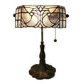 thumbnail image 2 of Amora Lighting Tiffany Style AM250TL10 Floral Banker Tiffany Style Table Lamp 13 In, 2 of 2