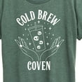 thumbnail image 3 of Instant Message - Cold Brew Coven - Women's Short Sleeve Graphic T-Shirt, 3 of 6