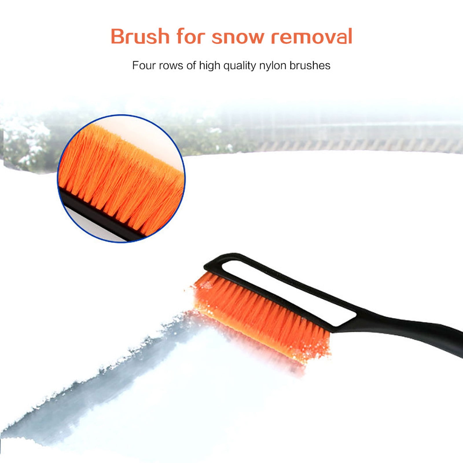 Protoiya Snow Brush and Ice Scrapers for Car Windshield 28 to 37in Extendable  Snow Scraper with Pivoting Brush Snow Squeegee Snow Removal Tool for Car  Auto Truck SUV 