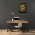 thumbnail image 4 of Vision Studio 19x24 Black Modern Framed Museum Art Print Titled - Walnut on Suede, 4 of 5