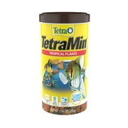 Tetra TetraMin Balanced Diet Tropical Fish Flakes, 7.0-oz.