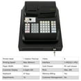 thumbnail image 4 of 47 Keys Corded Electronic 28.5W Pos System Cash Register Led Display W/ Drawer for Retailers, Food Markets, Butchers, Supermarkets, Grocery Shops (Black), 4 of 13