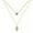 Gold, variant on K-KED S925 Solid Sterling Silver Zirconia Evil Eye Lucky Hand Pendant Layer Necklaces-Silver