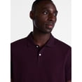 thumbnail image 4 of George Men's and Big & Tall Men's Pique Polo with Short Sleeves, Sizes XS-5XL, LT-3XLT, 4 of 5
