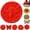 H, variant on Reusable Silicone Stepping Stone Mold, 15.7'' Round Stepping Stone Molds, Cement Molds for Concrete, Concrete Mold for Casting Garden and Walkway