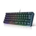 thumbnail image 1 of Membrane Mechanical Keyboard, Computer Keyboard N Key Rollover USB Wired  for Working, 1 of 7