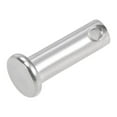 thumbnail image 3 of Uxcell Single Hole Clevis Pins - 8mmx25mm Flat Head 304 Stainless Steel Link Hinge Pin, 3 of 5