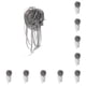 thumbnail image 1 of Qarigey Extensión de cola de caballo multiusos y de moda de fibra para bricolaje femenino según sus propias preferencias 6/60b 6/60b 10Conjunto, 1 of 6