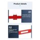 thumbnail image 3 of Woodworking Precision Pocket Ruler Aluminum Slide Ruler, 3 of 5