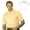 Butter, variant on Monterey Club Men's Performance Jersey Solid Golf Polo Shirt #1046