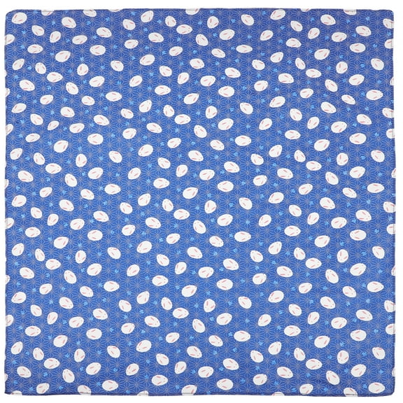 Bento Packing Cloth Custom Handkerchief Scarf Wrapping Man Men's Blue