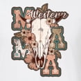thumbnail image 6 of Wild Bobby Western Ma Steer Pink And Grey Distressed Pop Culture Men Premium Tri Blend Tee, True White, X-Large, 6 of 6
