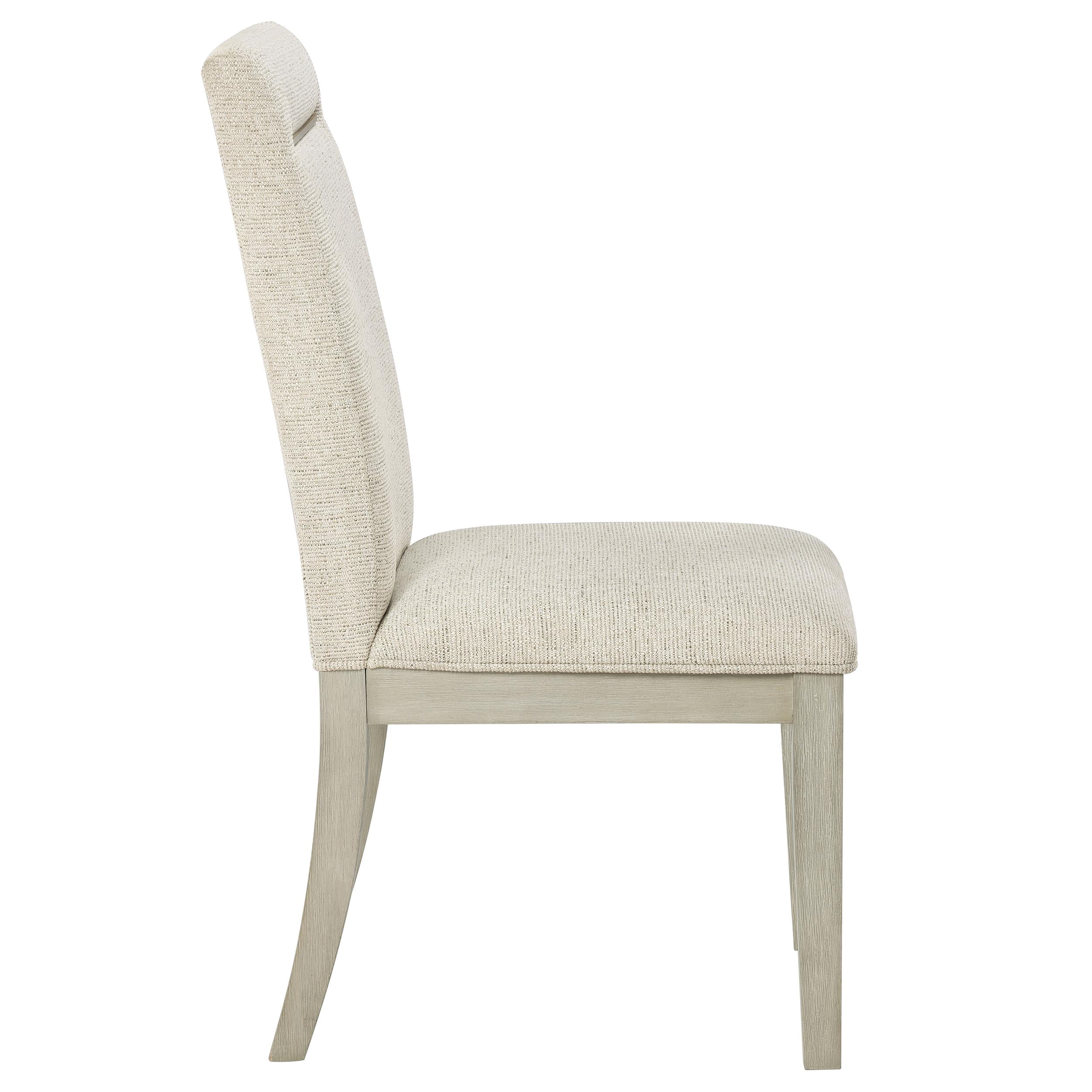 Steve Silver Garland Set of 2 Sand Finish Dining Side Chair