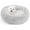 Light gray, variant on Amaopus Calming Cat Beds for Indoor Cats, 20 inches Small Dog Bed Washable, Anti-Slip Round Fluffy Plush Faux Fur Pet Bed, Fits up to 15 lbs Pets, Dark gray