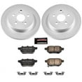 thumbnail image 3 of PowerStop Rear Geomet Coated Brake Rotor and Pad Kit Fits: PONTIAC TOYOTA Select Models CRK4736, 3 of 3